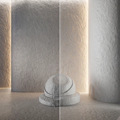 Decorative poster | Concrete set (seamless) | 38 — Ver 4