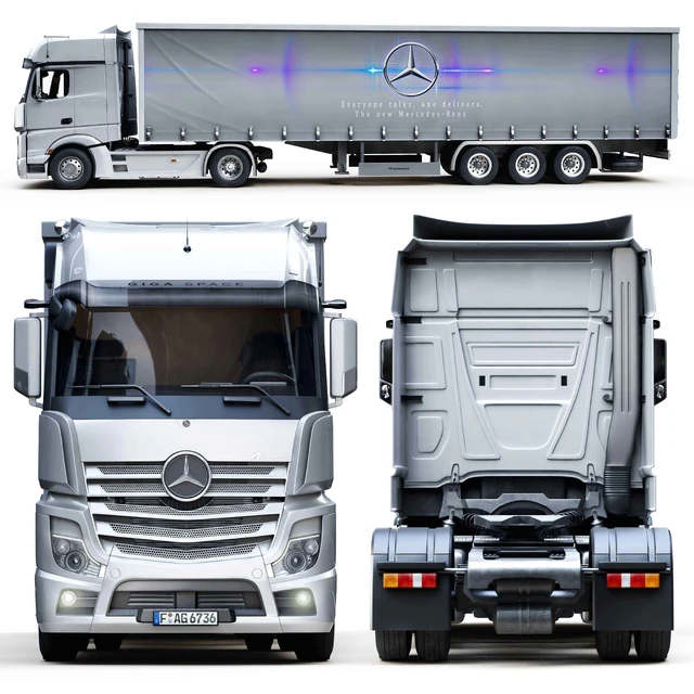 Benz new actros — Descargar