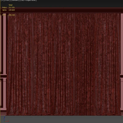 Шторы с окном 162C — Вид 3