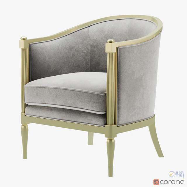 Baker Margeaux lounge chair — Скачать