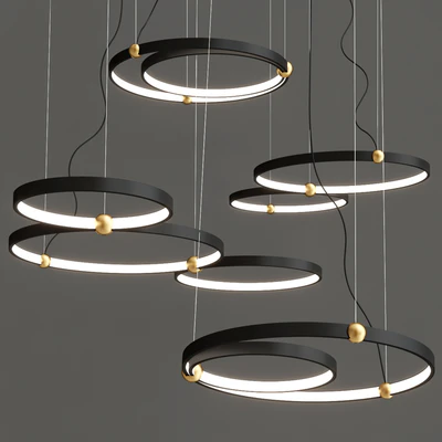 Amadeo LED Ring Pendant — Ver 4