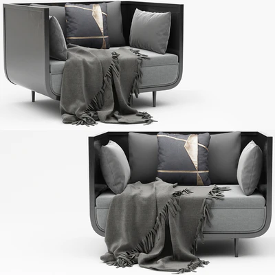 Modern Arm Chair — Ver 3