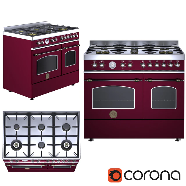 Газовая плита HERITAGE-HER100-6-MFE-D-Bertazzoni-268928 — Скачать