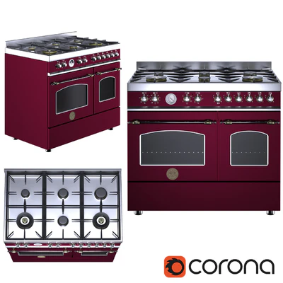 Газовая плита HERITAGE-HER100-6-MFE-D-Bertazzoni-268928 — Вид 1