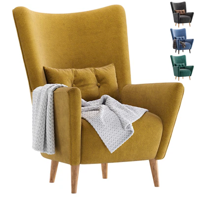 Armchair Nosta Yellow Divan.ru/Кресло Носта Диван.ру — Ver 1