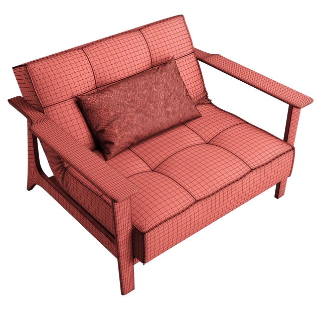 SPLITBACK FREJ armchair — Descargar