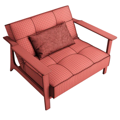 SPLITBACK FREJ armchair — Ver 4