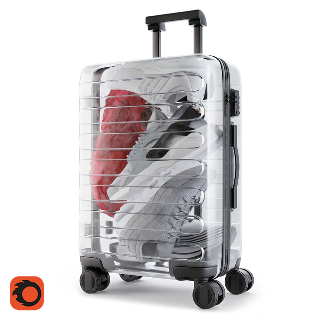 Xiaomi 90 Points Supreme Transparent Suitcase — Скачать
