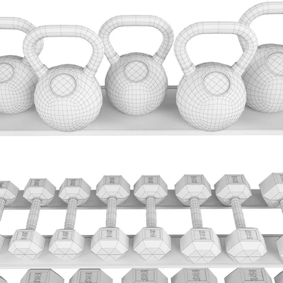 Набор весов для тренажерного зала от BodySolid — Вид 2