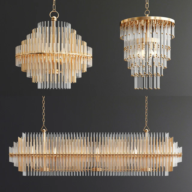 Rh Chandelier Collection - Emile — Descargar