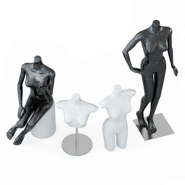 Four female mannequins 64 — Descargar