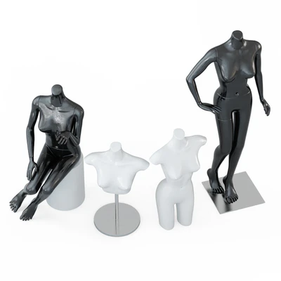 Four female mannequins 64 — Ver 3