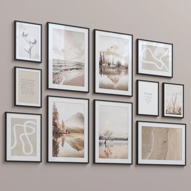 Interior Picture Frames Set-74 — Скачать