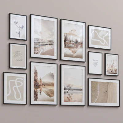 Interior Picture Frames Set-74 — Вид 3