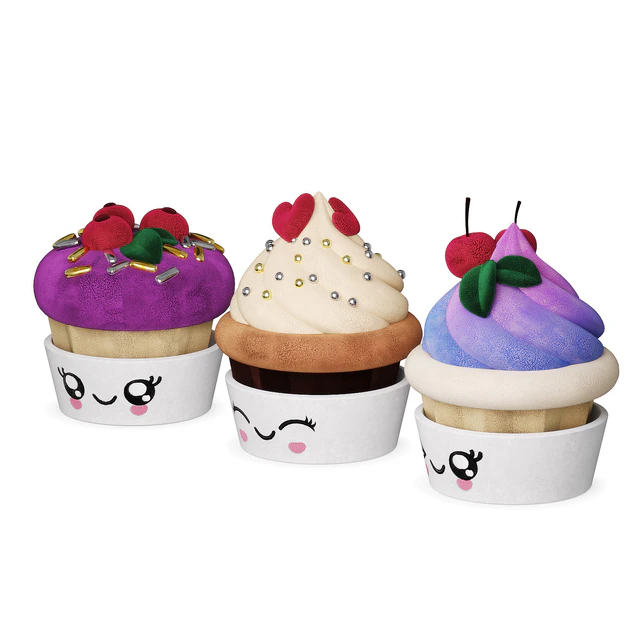 Children's Toy Plush Cupcake — Descargar