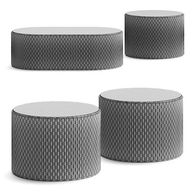 Lema Drum Coffee Tables — Ver 2