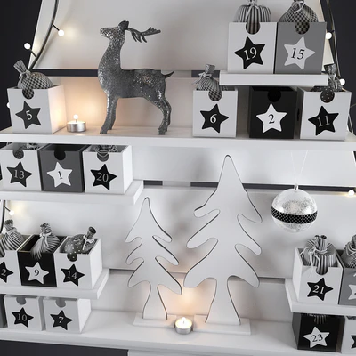 Christmas wall tree — Ver 3