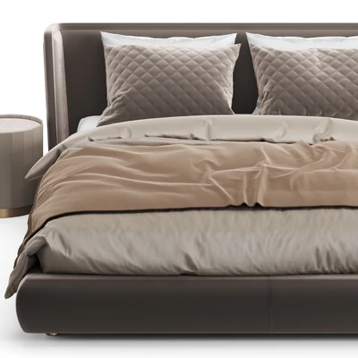Baxter Metropolis Plain Bed — Вид 3
