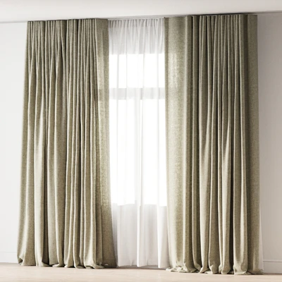 льняные шторы — Вид 3