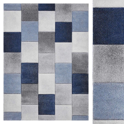 Carpet Think Rugs Brooklyn 21830 Grey/Blue — скачать