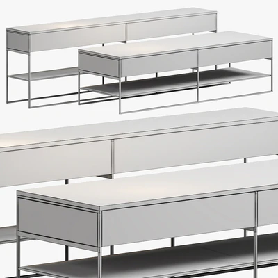 CALDER BRONZE CONSOLE TABLE — Ver 7