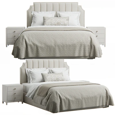 Princeton Step Rectangular Upholstered Bed — Вид 3