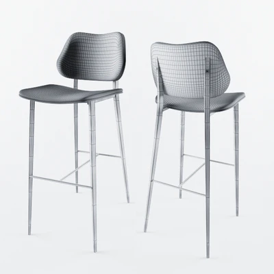 Joe H75 Stool by MIDJ in Italy — Ver 2