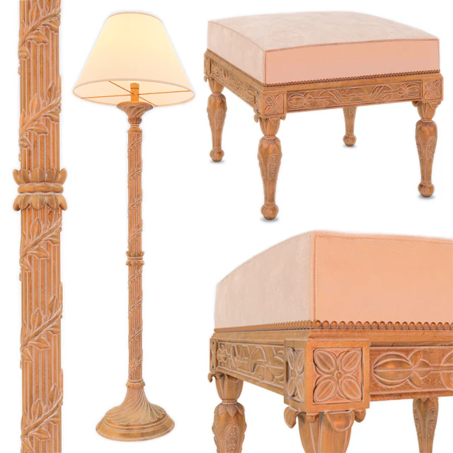 Floor lamp and the couch Roberto Giovannini — Download