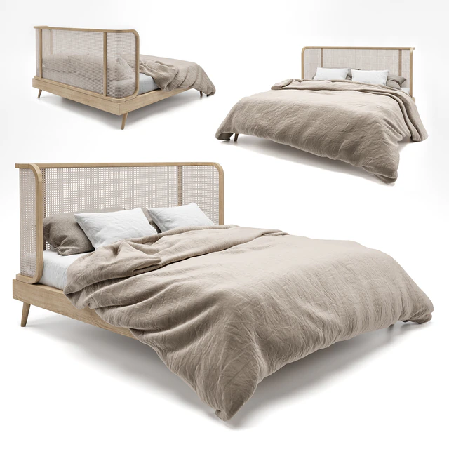 Rattan Bed MB03 — Скачать