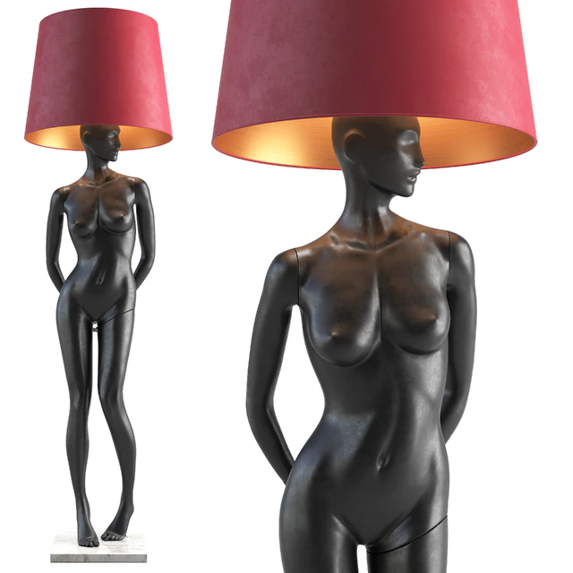 Mannequin Floor Lamp Rebekka — Descargar