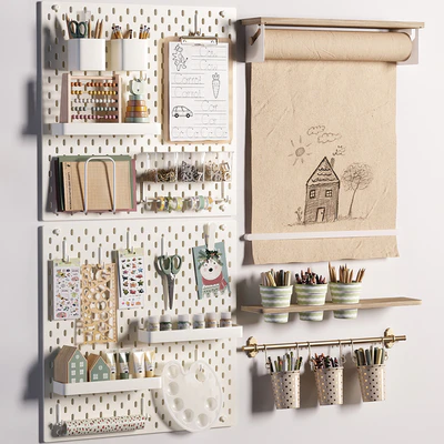 Ikea SKADIS Pegboard for Teenagers and Kids 02 — Ver 3