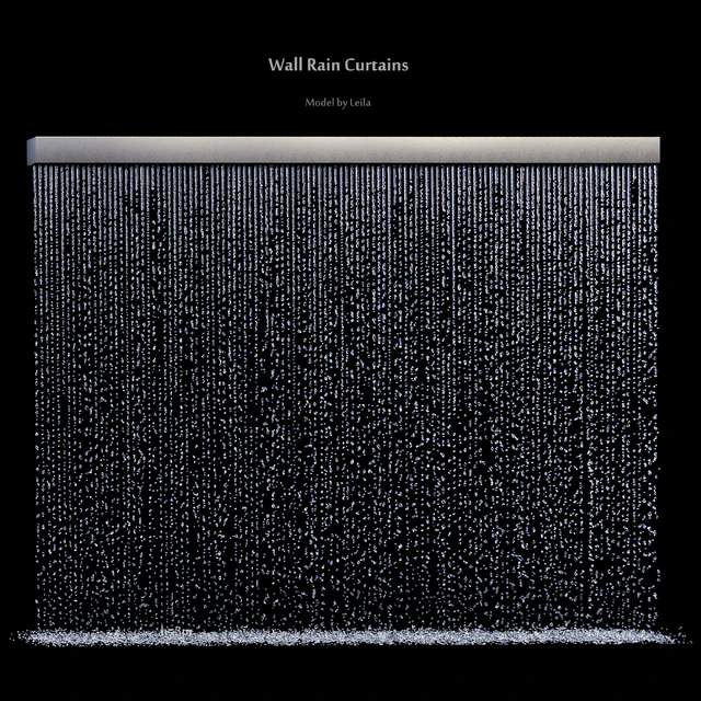 Wall rain curtain waterfall — Descargar