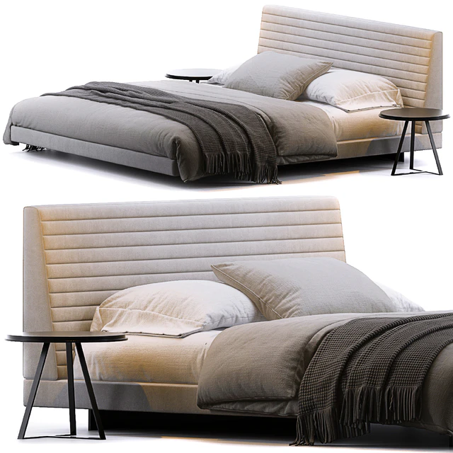 Roger bed by Minotti — Скачать