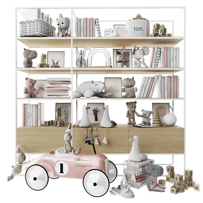 Rack with toys and books 2 — Ver 1