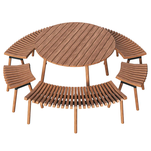 Garden table chair OVERALLT — Descargar