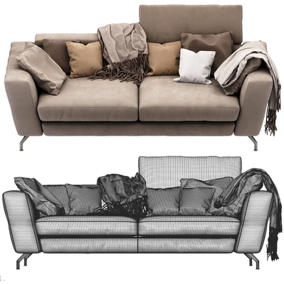 Bedding Kelly Divano 3 Posti — Ver 4