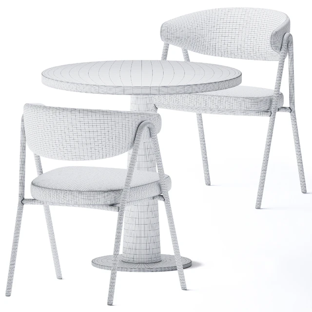 Round table Gray 39 by Gervasoni — Скачать