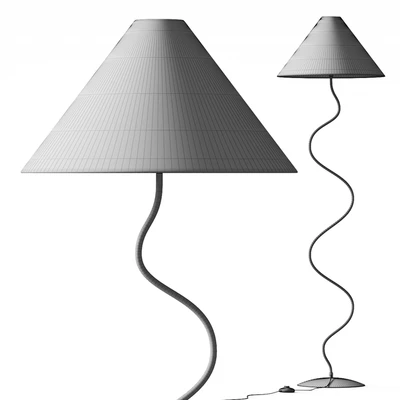 West Elm Zigzag Floor Lamp — Ver 2