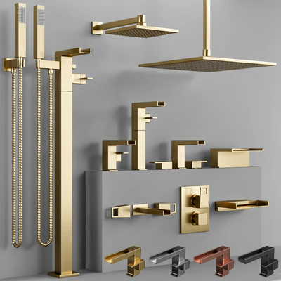 the watermark collection EDGE bathroom faucet set — Вид 1