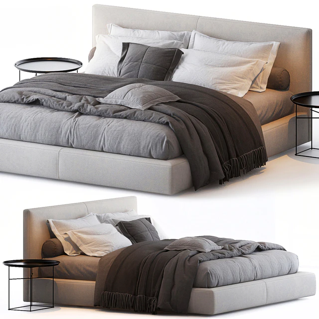 Richard bed by B&B Italia — Скачать