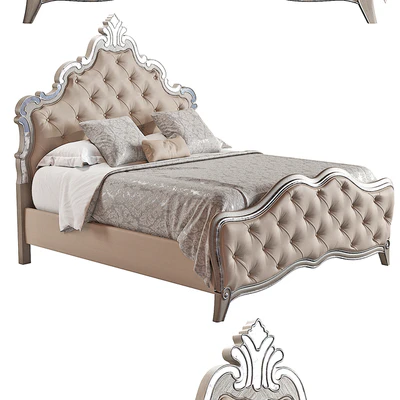 Hooker Furniture Bedroom Sanctuary Upholstered King Panel Bed — Ver 2