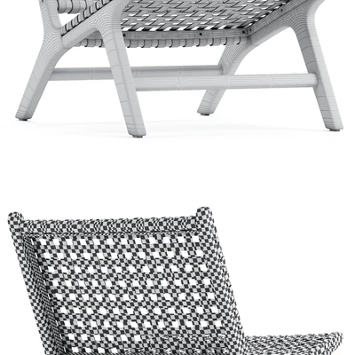 Strap Girona Outdoor Accent Chairs — Вид 2