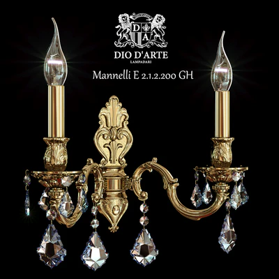 Sconce Dio D'Arte Mannelli E 2.1.2.200 GH — Ver 2