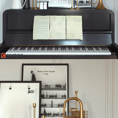 The piano and flugelhorn — Ver 2