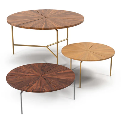 BassamFellows CIRCULAR TABLE SERIES — Ver 1