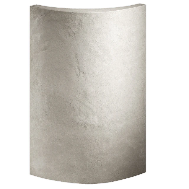 Wavy shelves 3. Rack shelving with decor. Corner wall partitions with niche. — Descargar