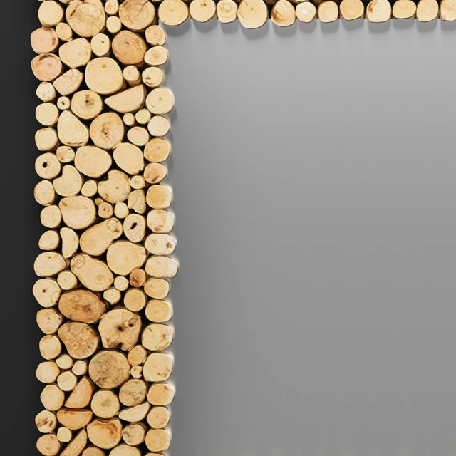 Manila Mirror, timber, wooden decor, eco, eco-design — Descargar