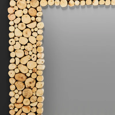 Manila Mirror, timber, wooden decor, eco, eco-design — Ver 2