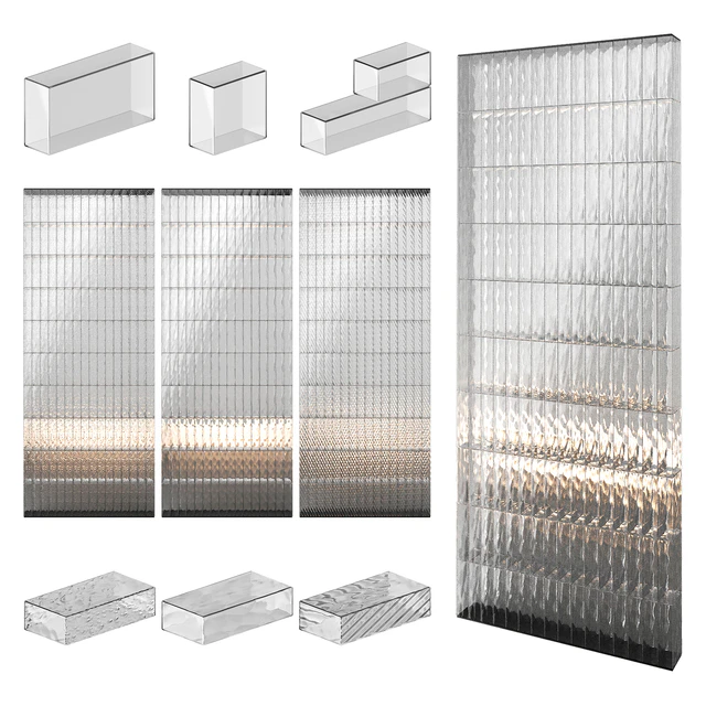 Glass Brick Wall 08 — Descargar