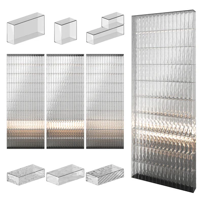 Glass Brick Wall 08 — Ver 1